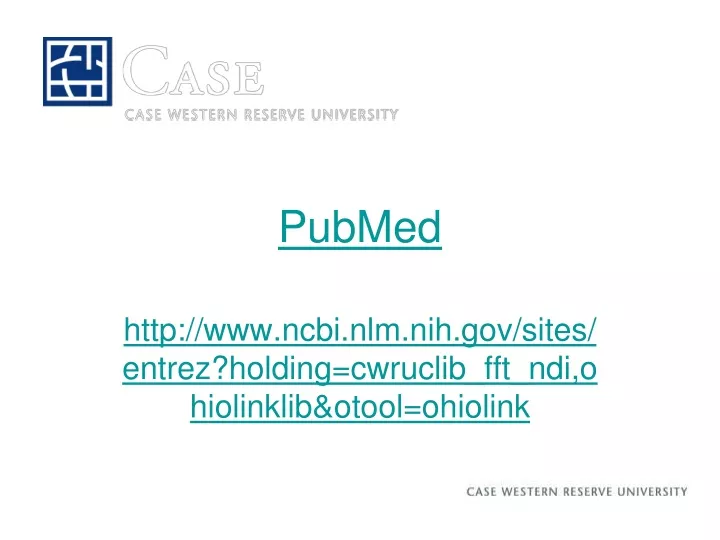 PPT - PubMed PowerPoint Presentation, Free Download - ID:9620789