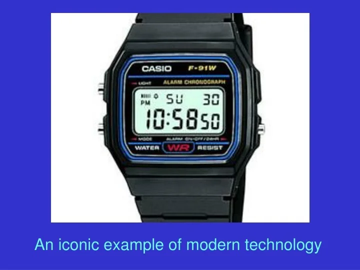 PPT - An iconic example of modern technology PowerPoint Presentation ...