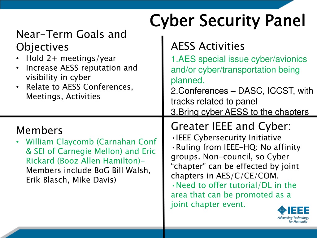 PPT - Cyber Security Technical Panel PowerPoint Presentation, free ...