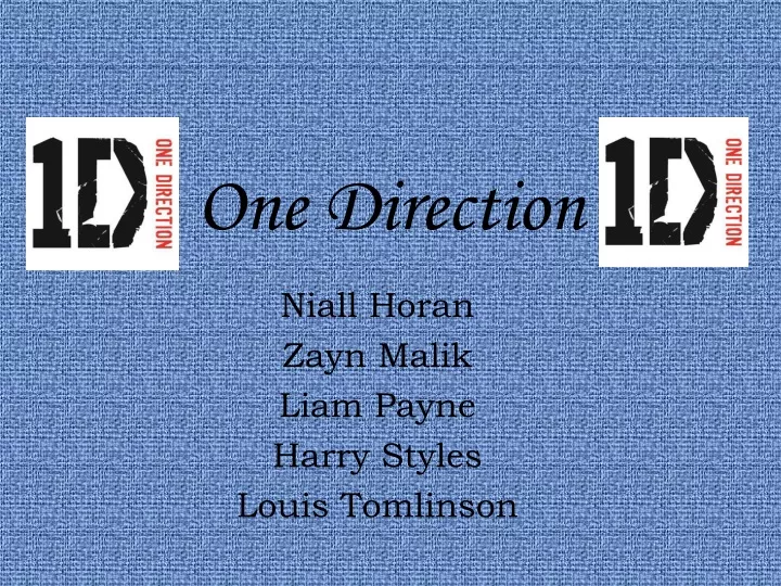 one direction n.