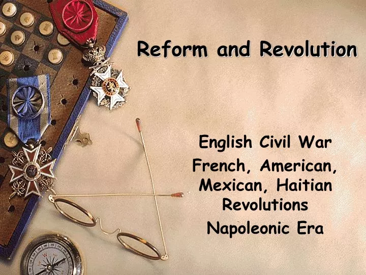 Ppt Reform And Revolution Powerpoint Presentation Free Download Id