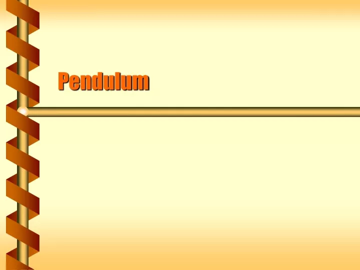 pendulum n.