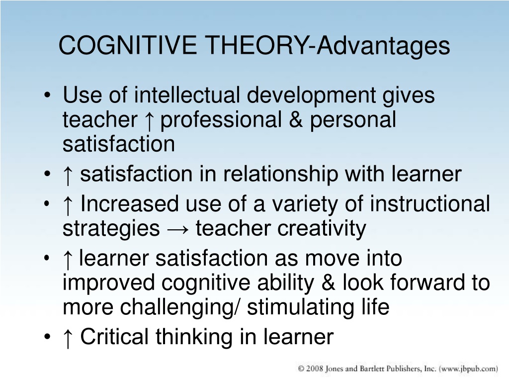 Benefits Of Cognitive Learning