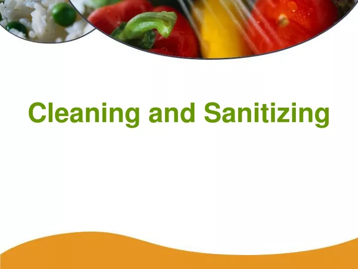 Cleaning And Sanitizing Operations at Frank Davis blog