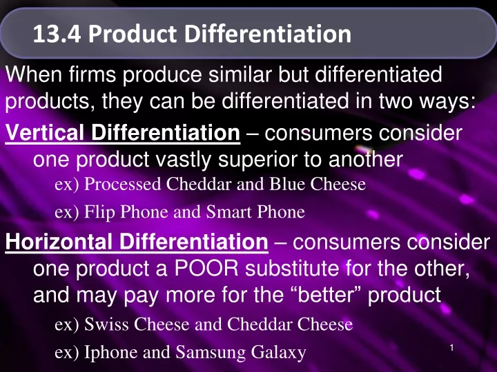 13 4 product differentiation n.