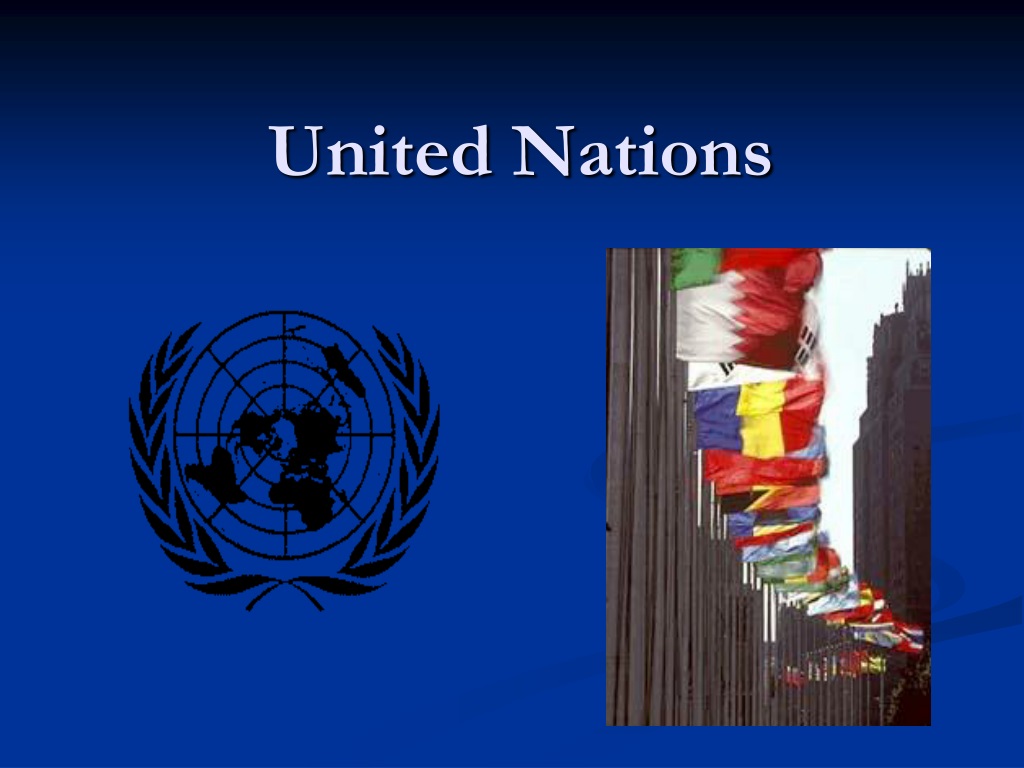 presentation on united nations