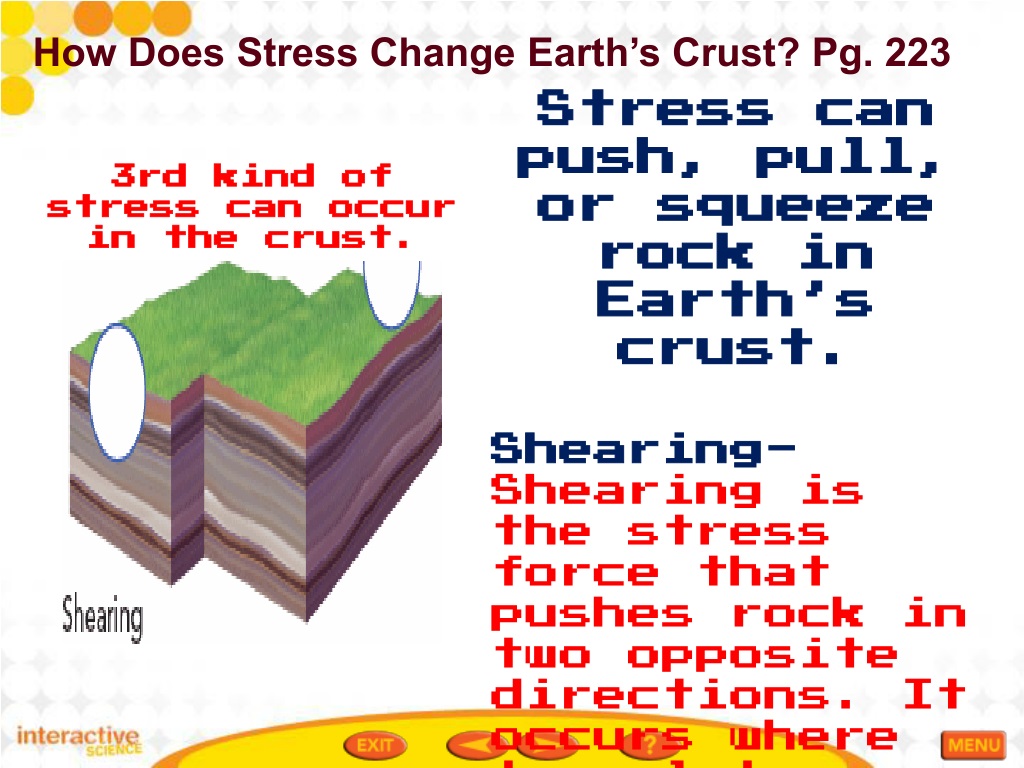 PPT - 7-1 Forces In Earth’s Crust 7-3 Monitoring Earthquakes PowerPoint ...