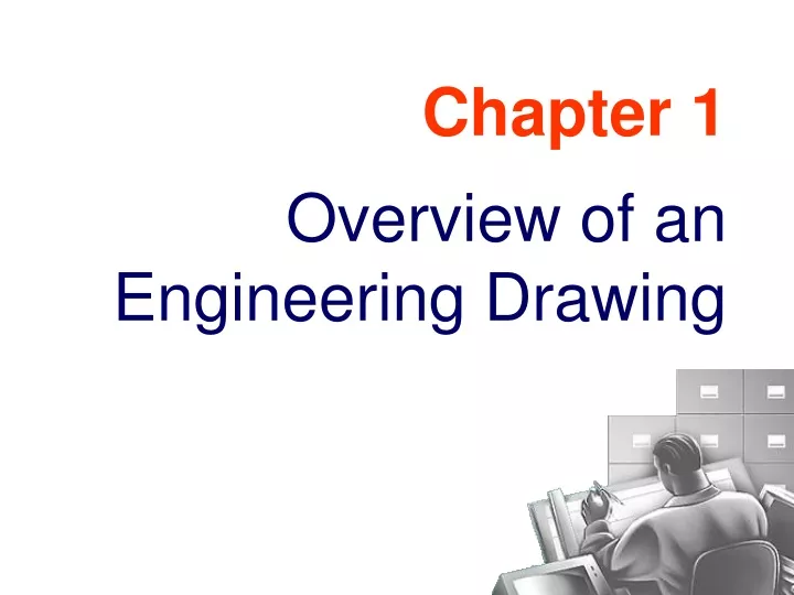 PPT - Chapter 1 Overview Of An Engineering Drawing PowerPoint ...