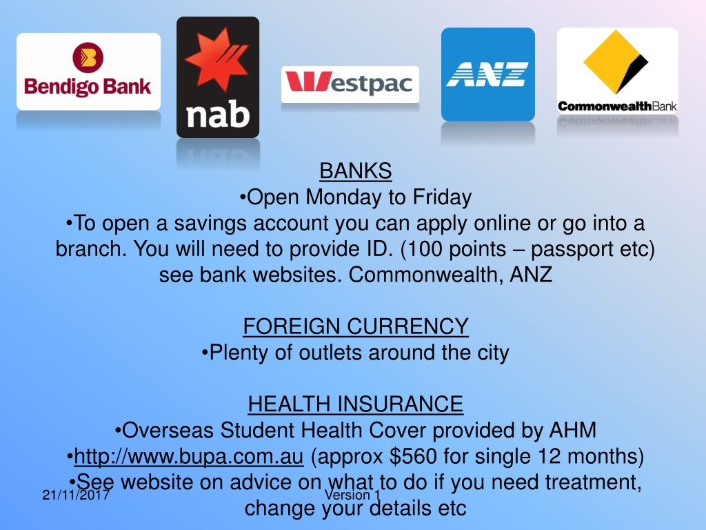 100 Points of id anz