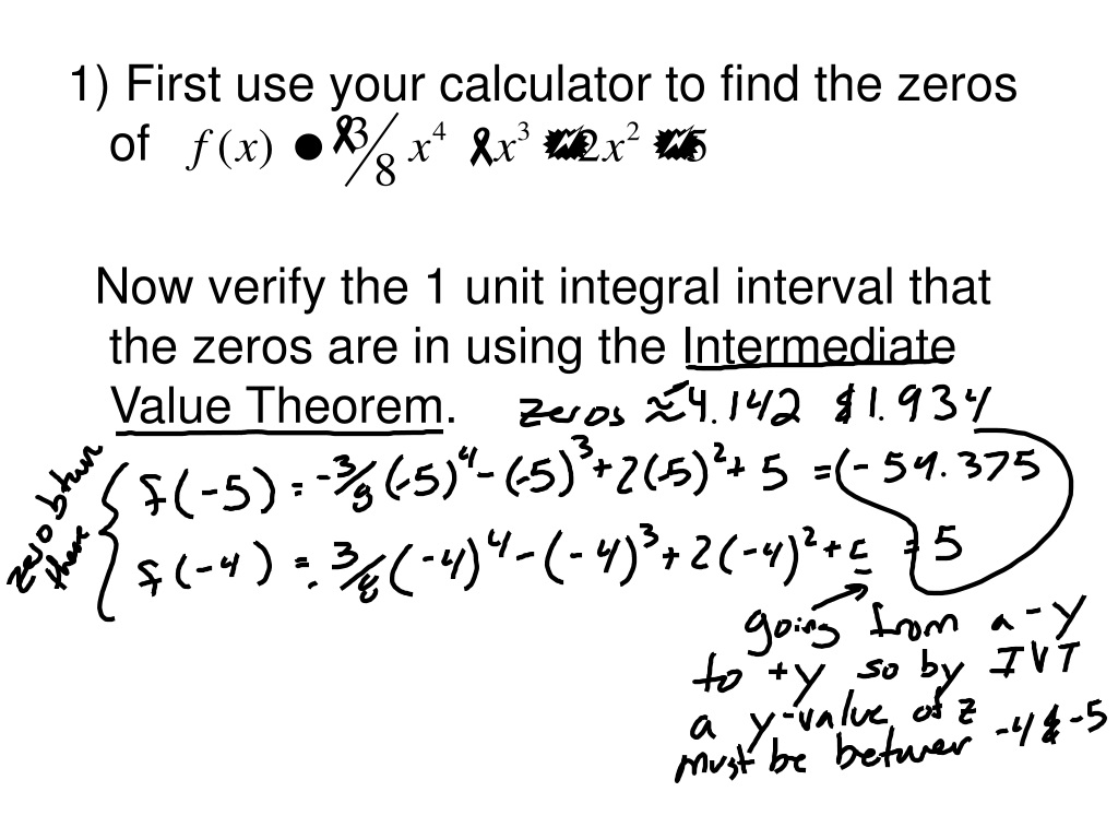 PPT - Intermediate Value Theorem PowerPoint Presentation, Free Download ...