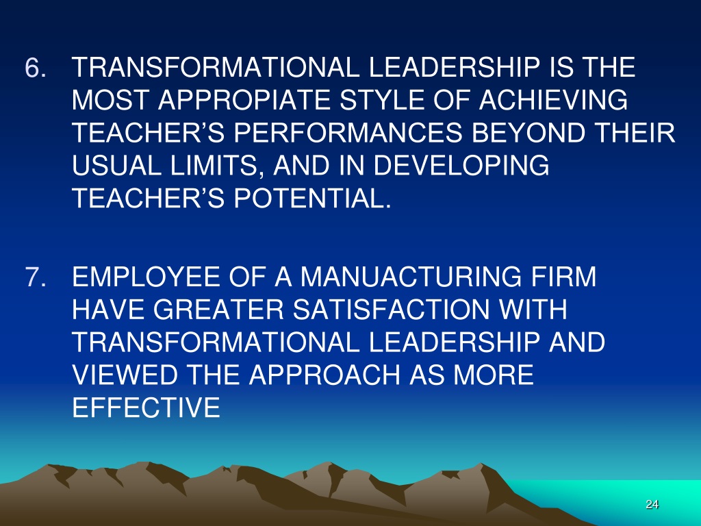 Ppt Transformational Leadership Powerpoint Presentation Free Download Id9643778 5658