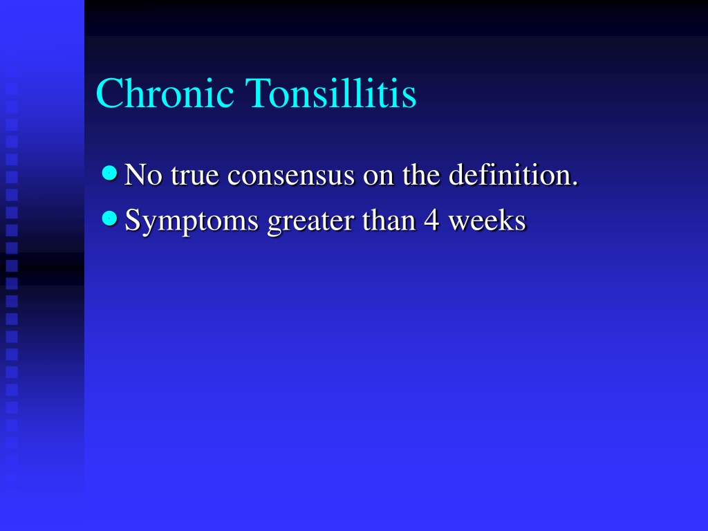 Ppt Tonsillitis Tonsillectomy And Adenoidectomy Powerpoint