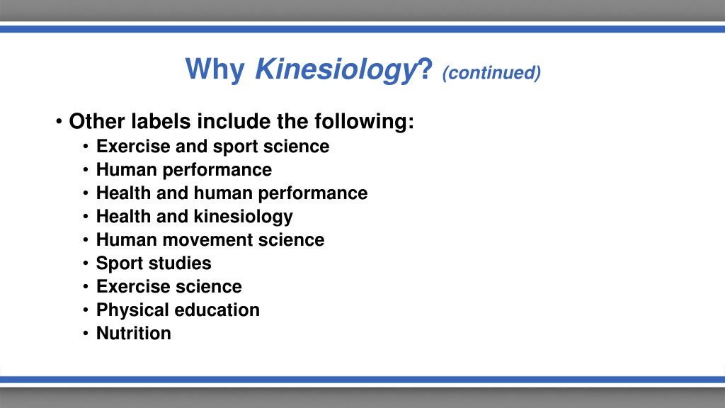 essay topics on kinesiology