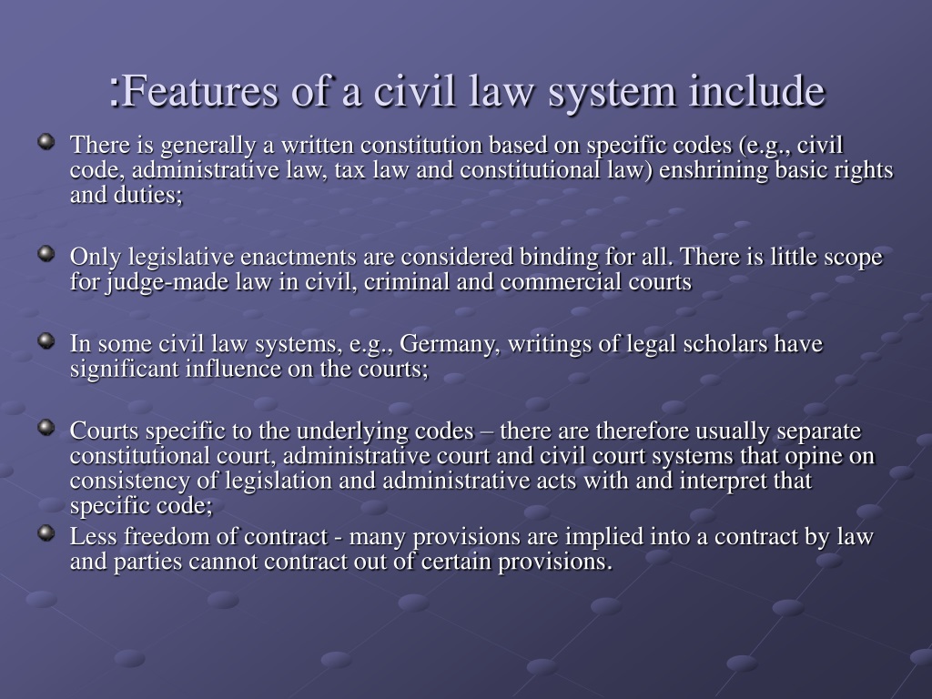 PPT The Legal Systems Of The World PowerPoint Presentation Free 