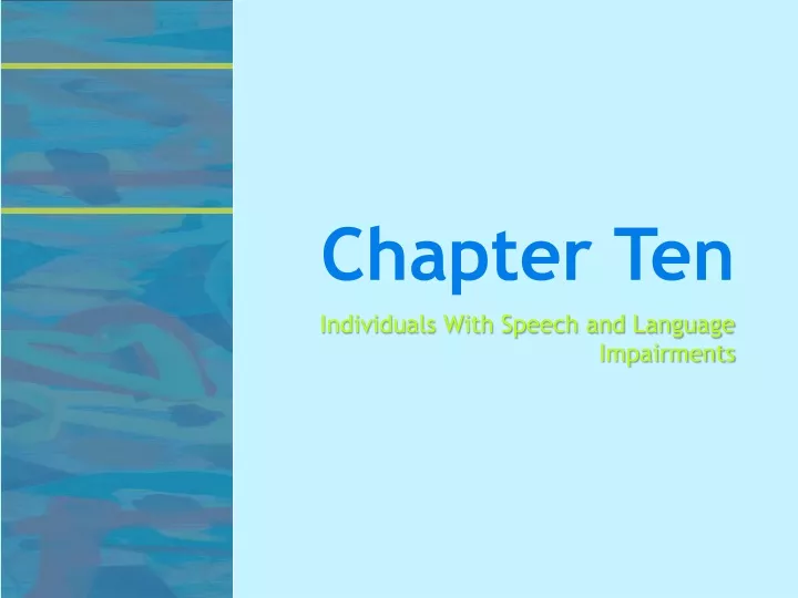 PPT   Chapter Ten PowerPoint Presentation, Free Download   ID:2853650