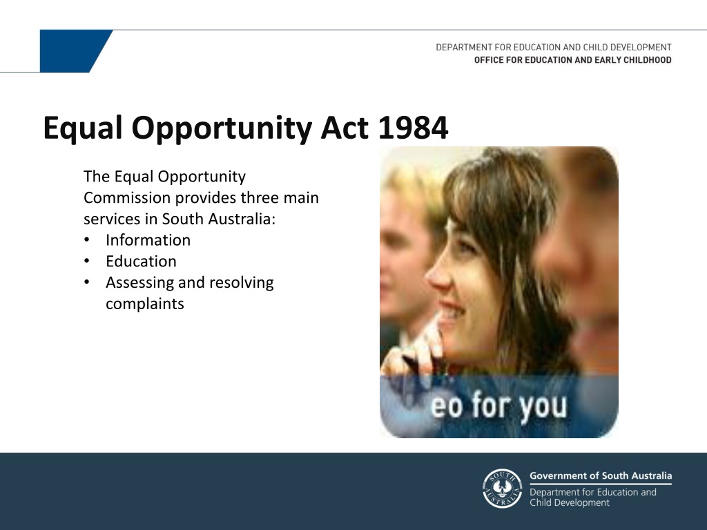 equal employment opportunity act 1984
