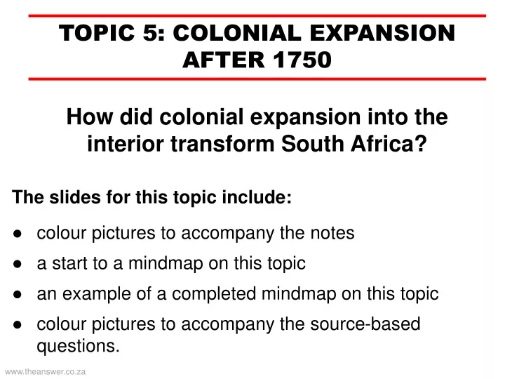 ppt-topic-5-colonial-expansion-after-1750-powerpoint-presentation