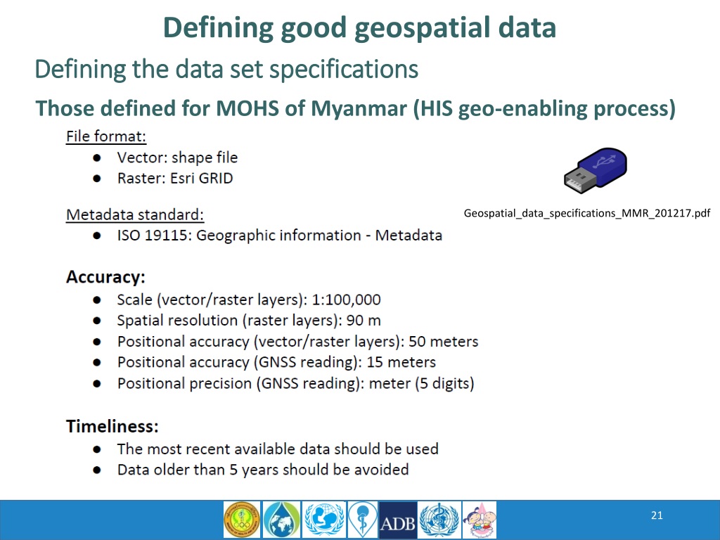 PPT - Session 5 – Making a good thematic map – Defining and compiling 