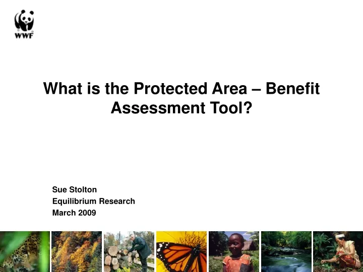 PPT - What Is The Protected Area – Benefit Assessment Tool? PowerPoint ...