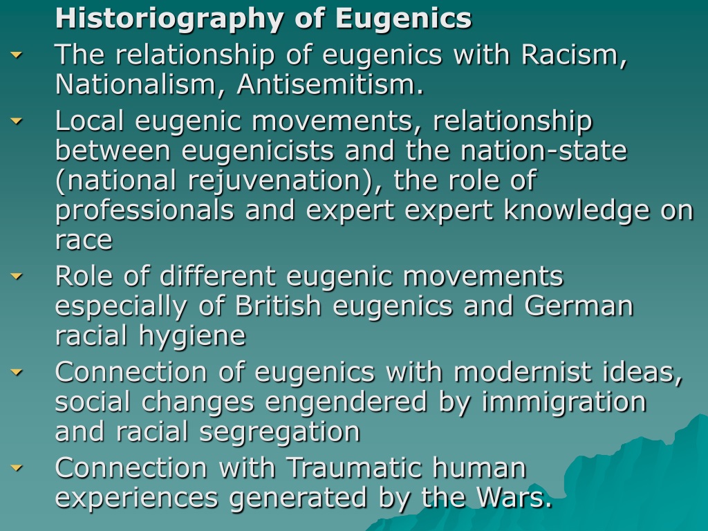 PPT - History Of Eugenics PowerPoint Presentation, Free Download - ID ...