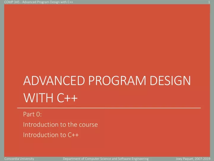 advanced program design with c n.