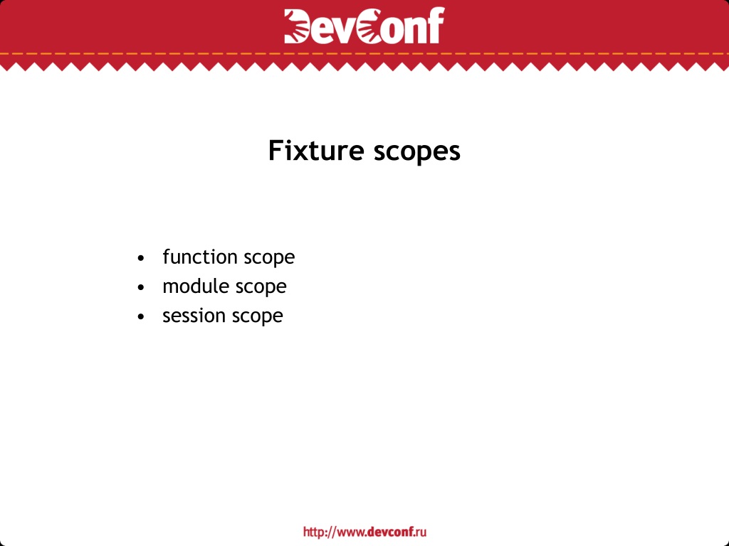 Session scope. Scope of the function.