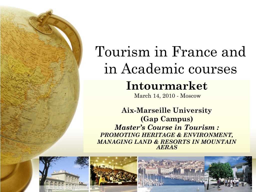masters in tourism in france