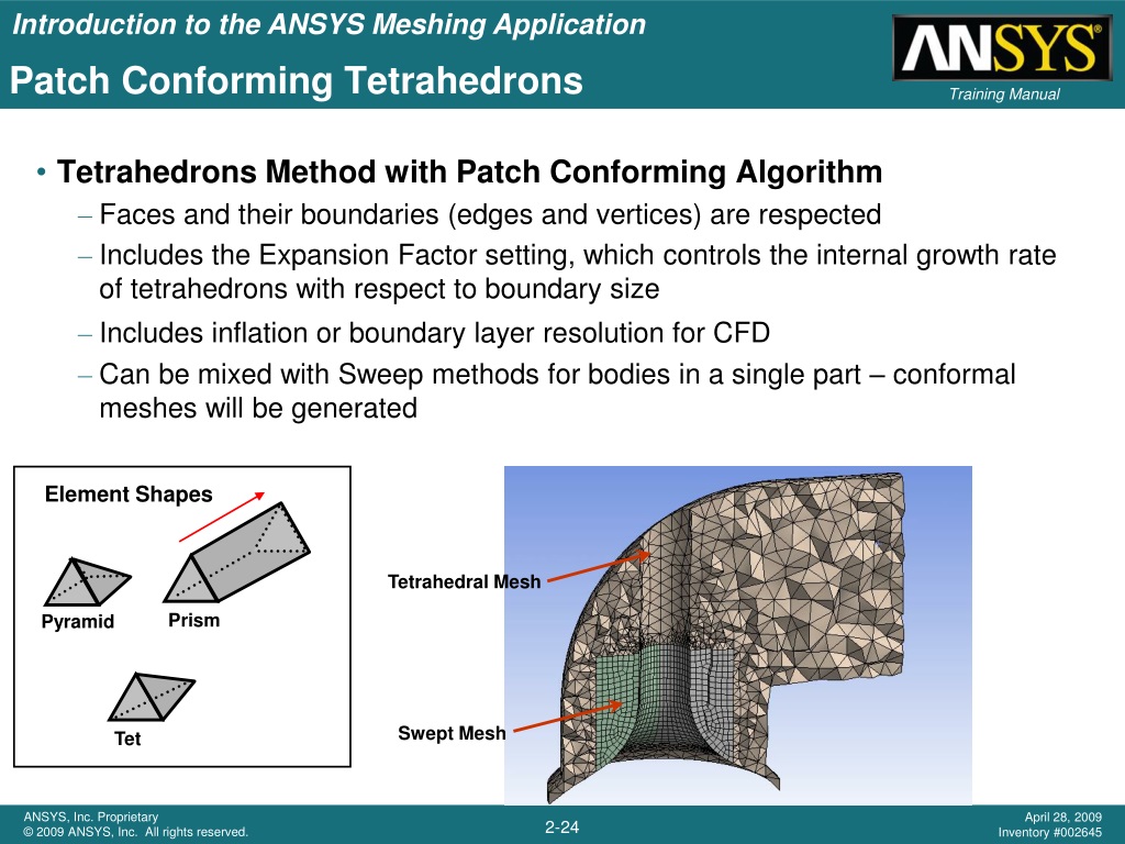 PPT - Chapter 2 Introduction to the ANSYS Meshing ...