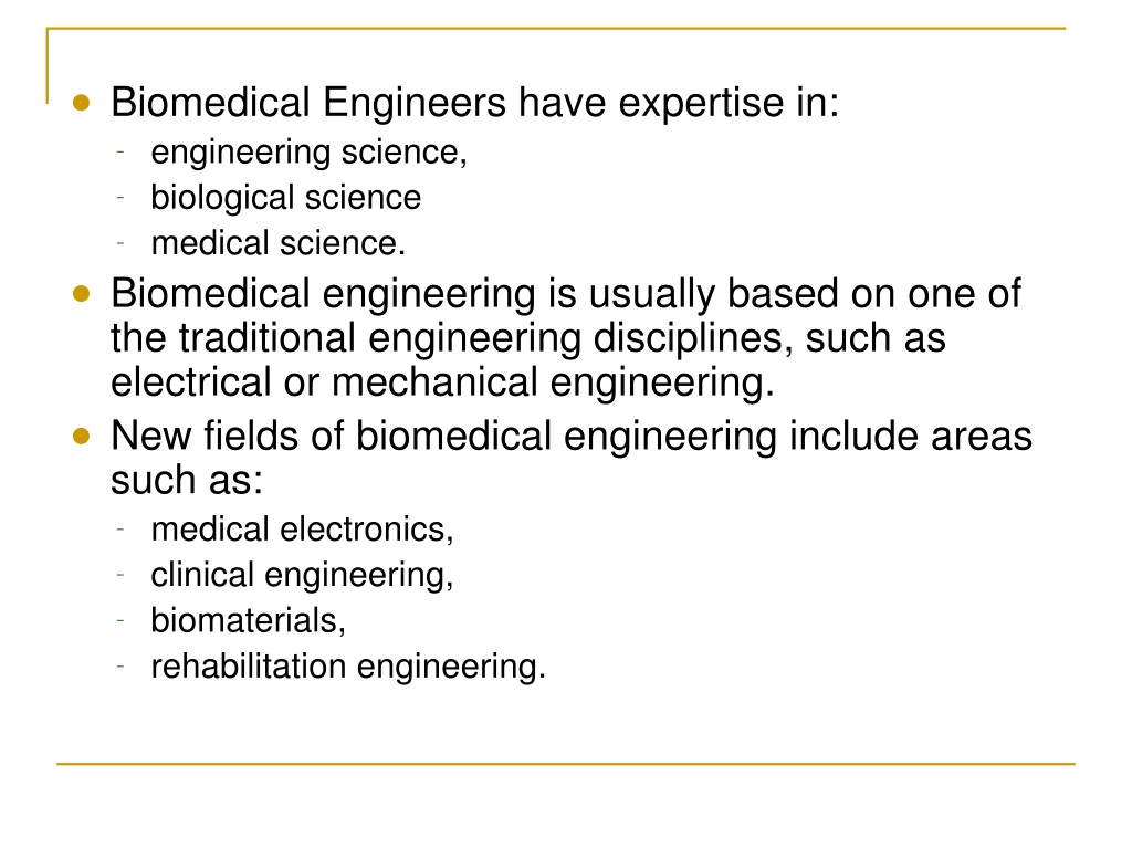 PPT - Biomedical Engineering & Biomaterial Introduction PowerPoint ...