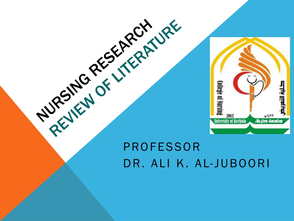 the literature review nursing research
