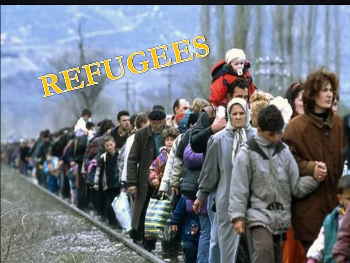 refugees n.