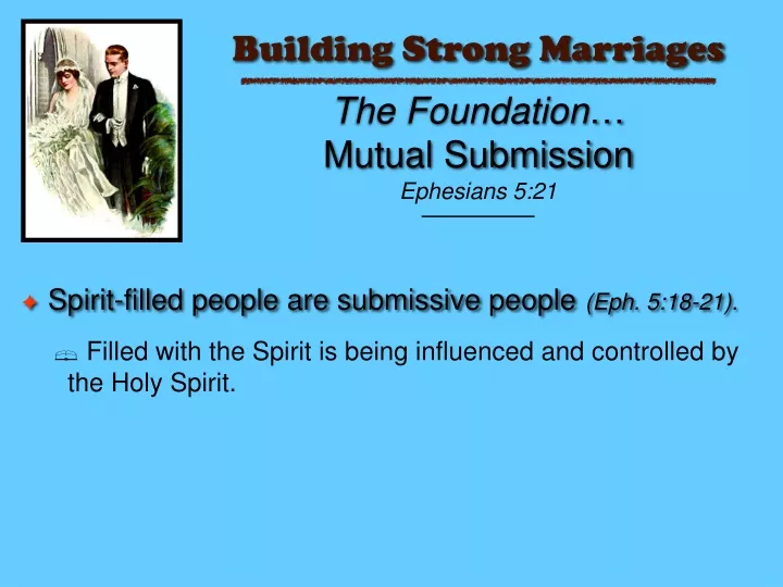 building strong marriages n.