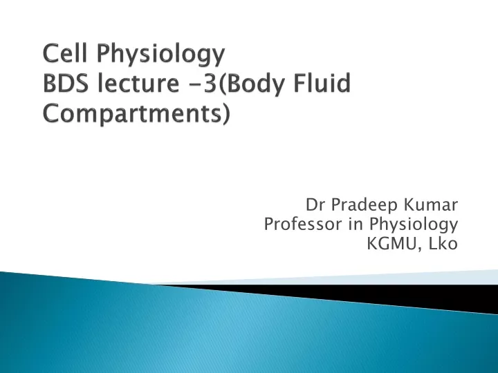 three body fluid compartments three body fluid compartments