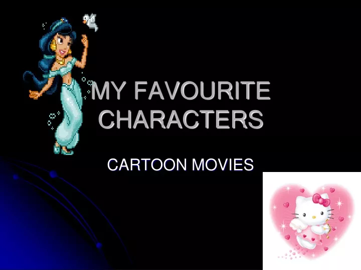 my favourite character presentation