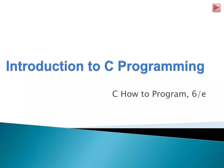 PPT - Introduction to C Programming PowerPoint Presentation, free ...