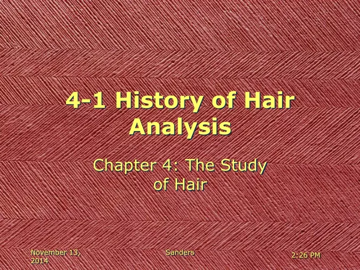 ppt-4-1-history-of-hair-analysis-powerpoint-presentation-free