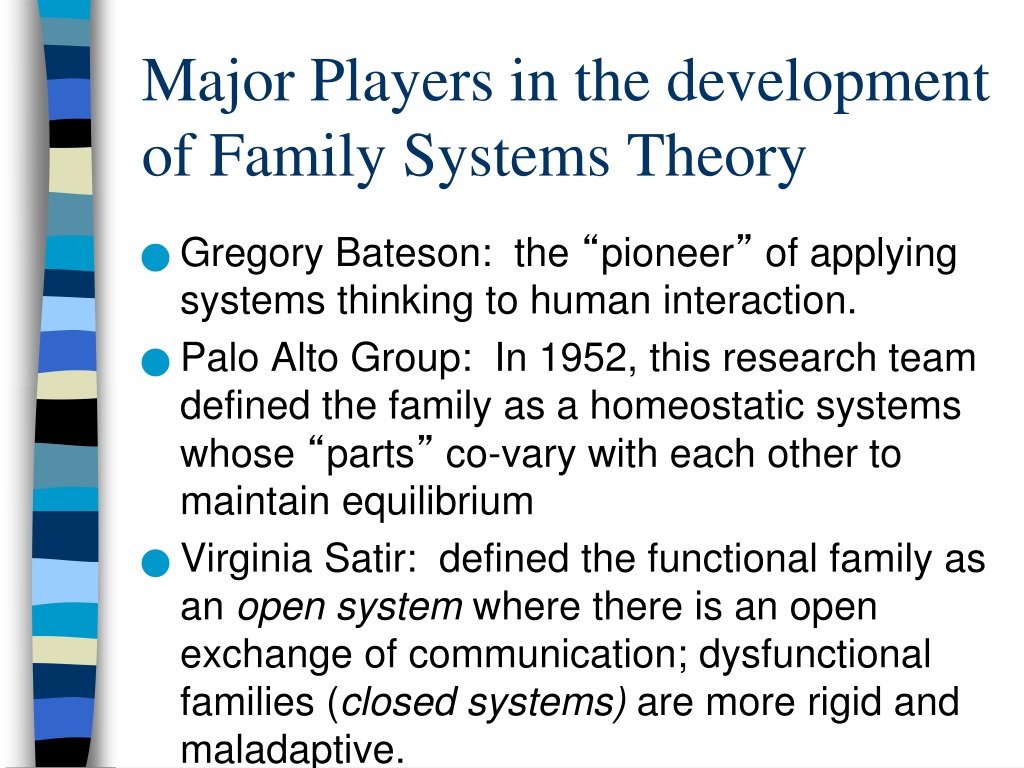 PPT Family Systems Theory PowerPoint Presentation free download