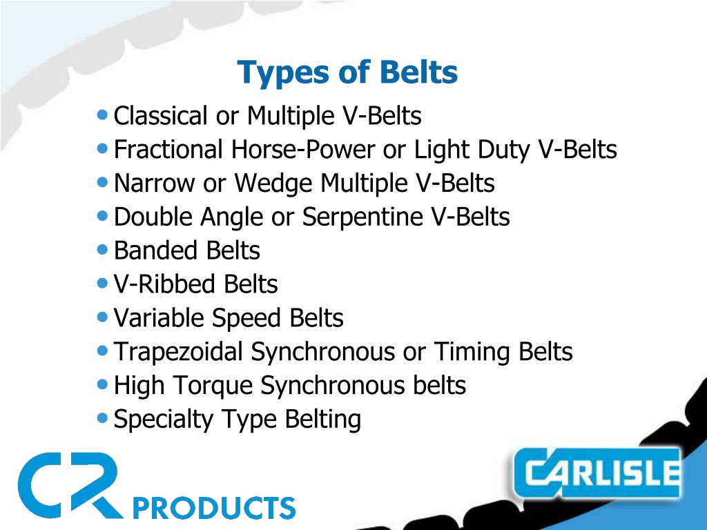 Stretch Elastic Ribbed Belts, Drive Belts, Carlisle Belts