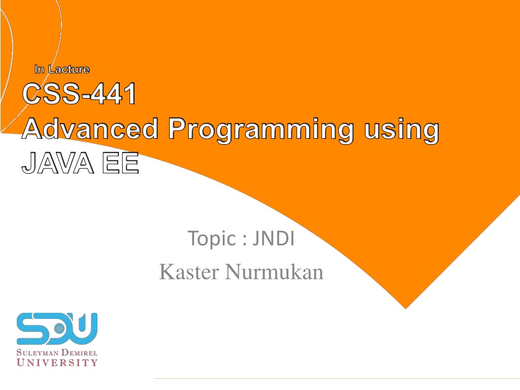 Criteria API. Advanced Programming. Lactures. Advanced programmes