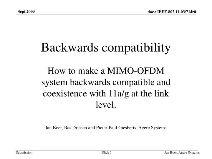 backwards compatibility n.