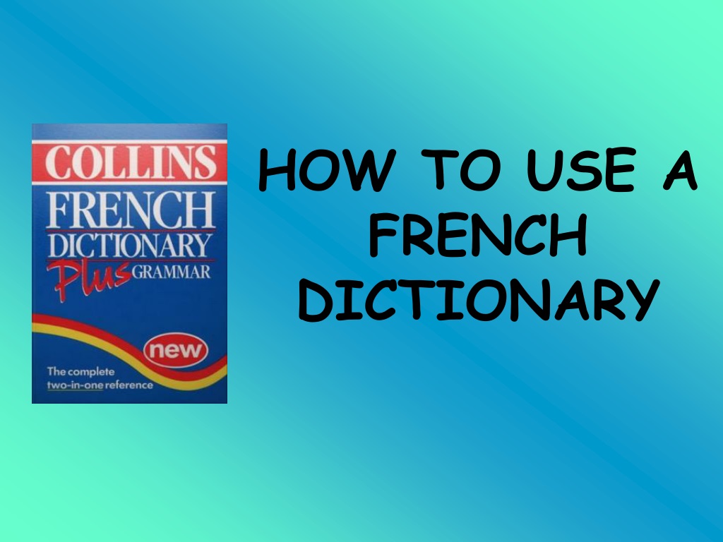 How to use Linguee - French Dictionary Assignment