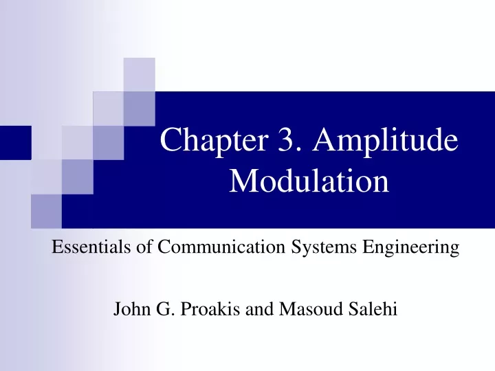 PPT - Chapter 3. Amplitude Modulation PowerPoint Presentation, Free ...