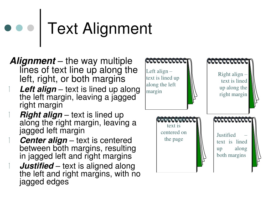 essay on text alignment