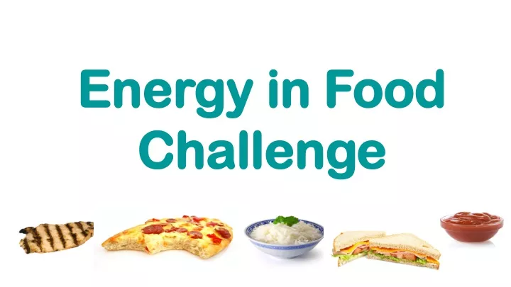 energy in food challenge n.
