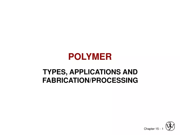 polymer n.