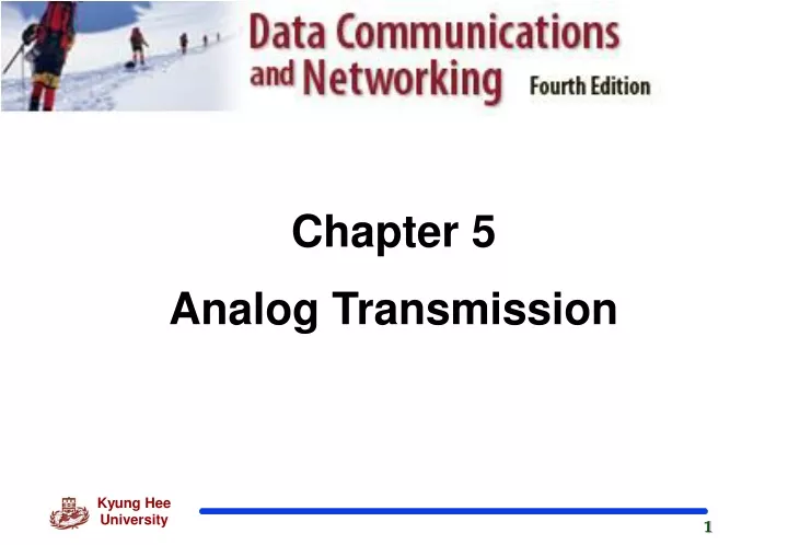 analog transmission of digital data creator