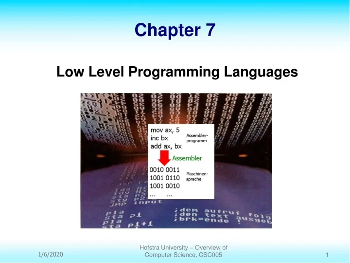 PPT - Chapter 7 PowerPoint Presentation, free download - ID:9680381