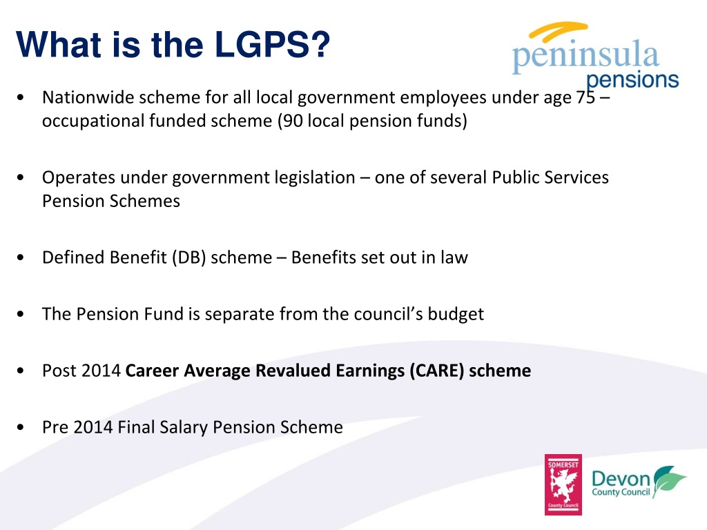 PPT Overview of the Local Government Pension Scheme Rachel Lamb