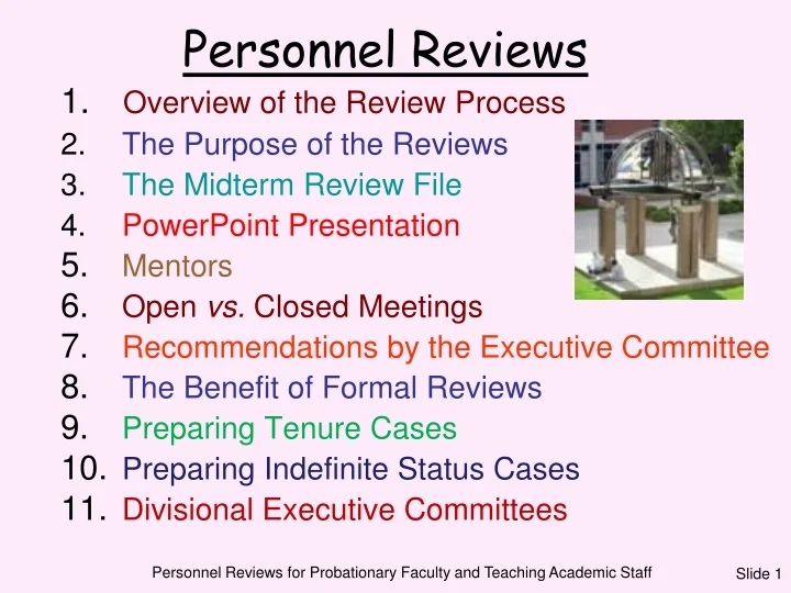 PPT Personnel Reviews PowerPoint Presentation, free download ID9681060
