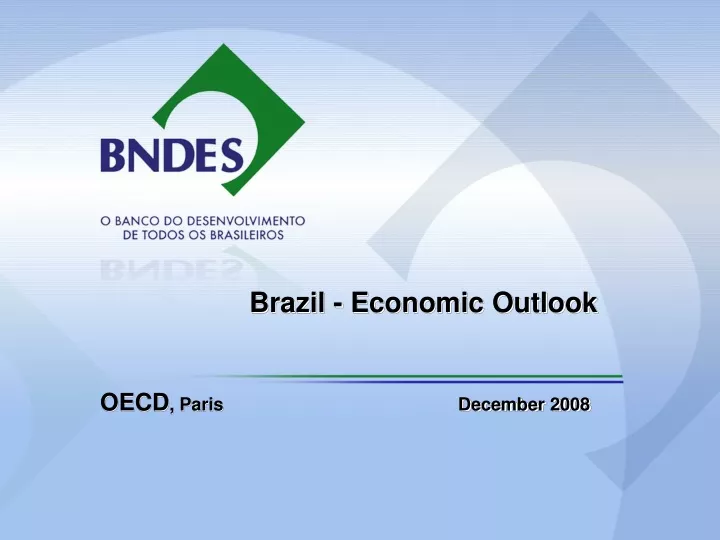 PPT Brazil Economic Outlook PowerPoint Presentation, free download